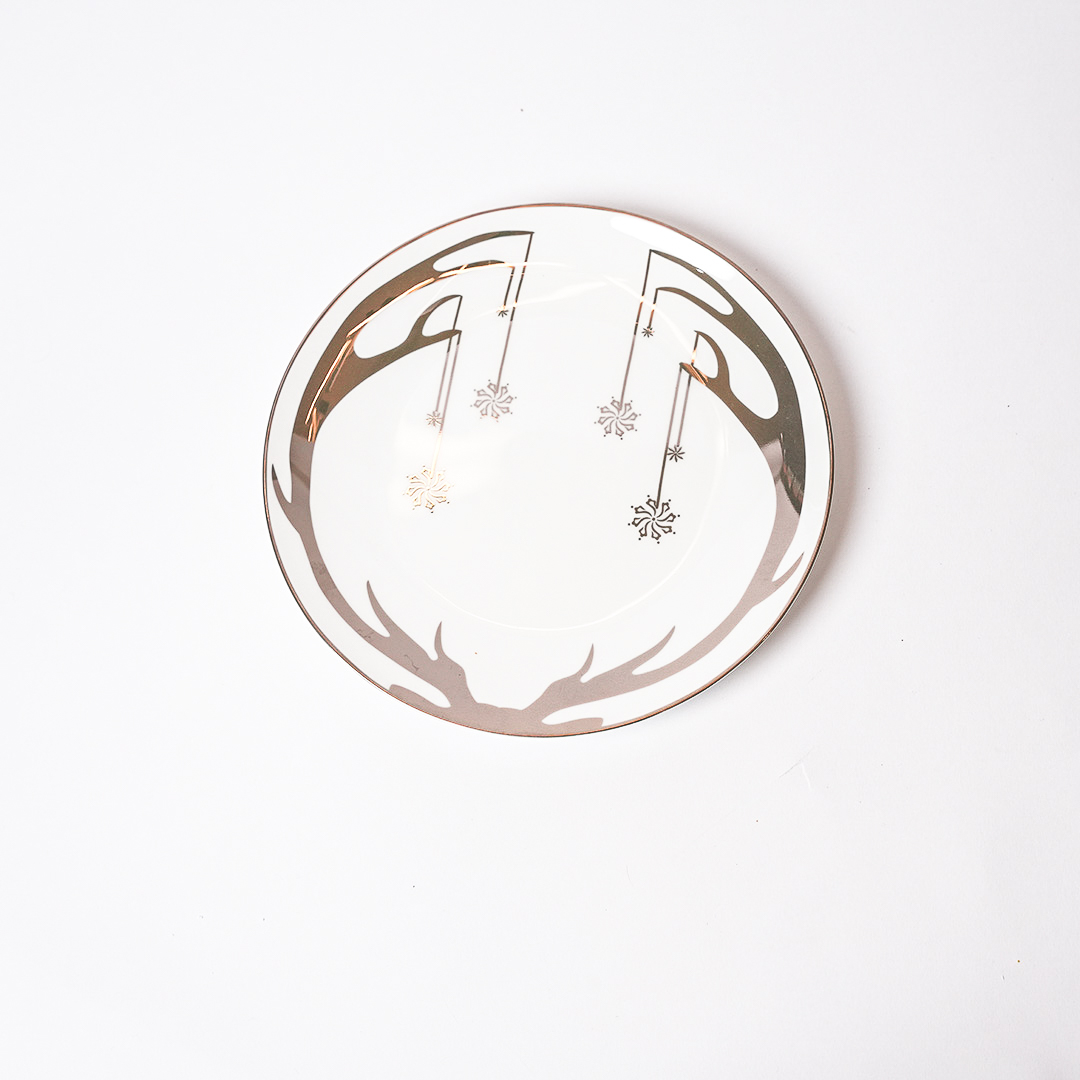 8 inch salad plate-Noel Collection