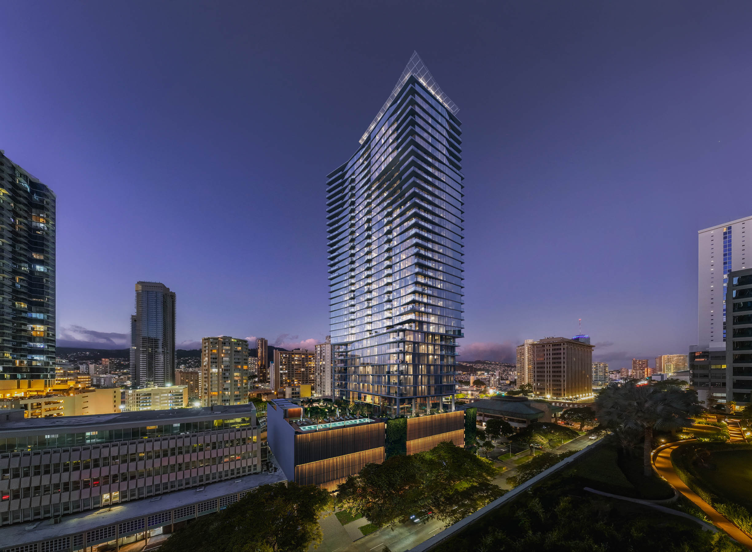 Muse Honolulu 外観