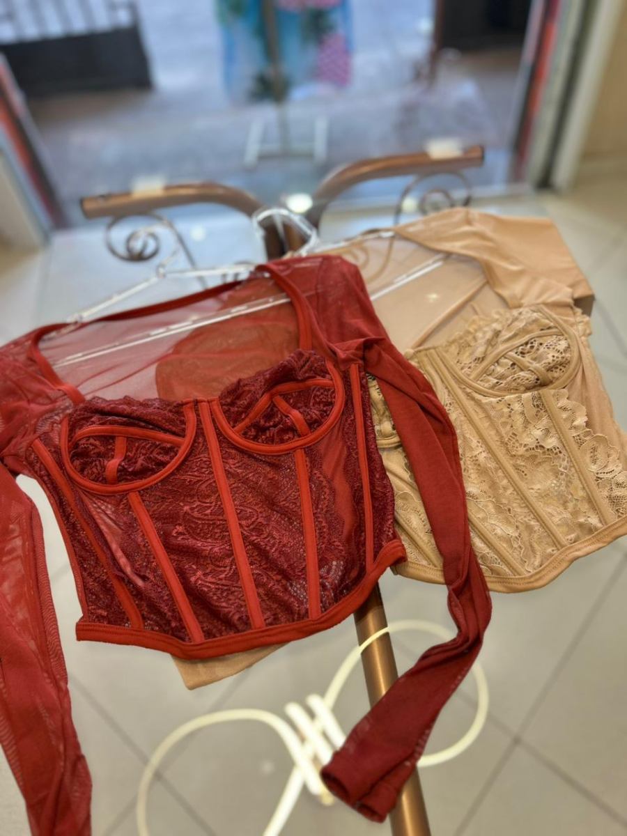 Top Corset Renda