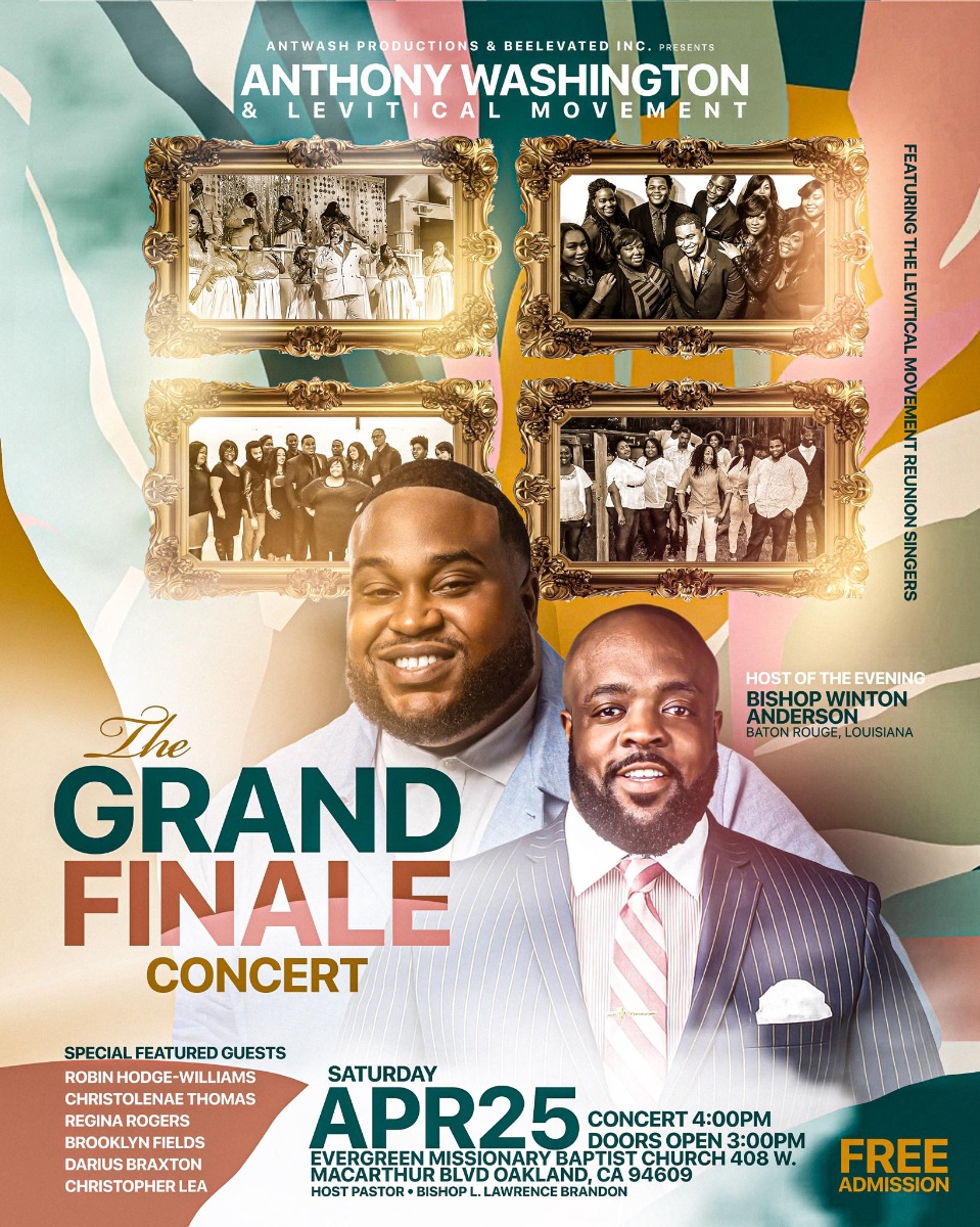 Anthony Washington & Levitical Movement — The Grand Finale Concert