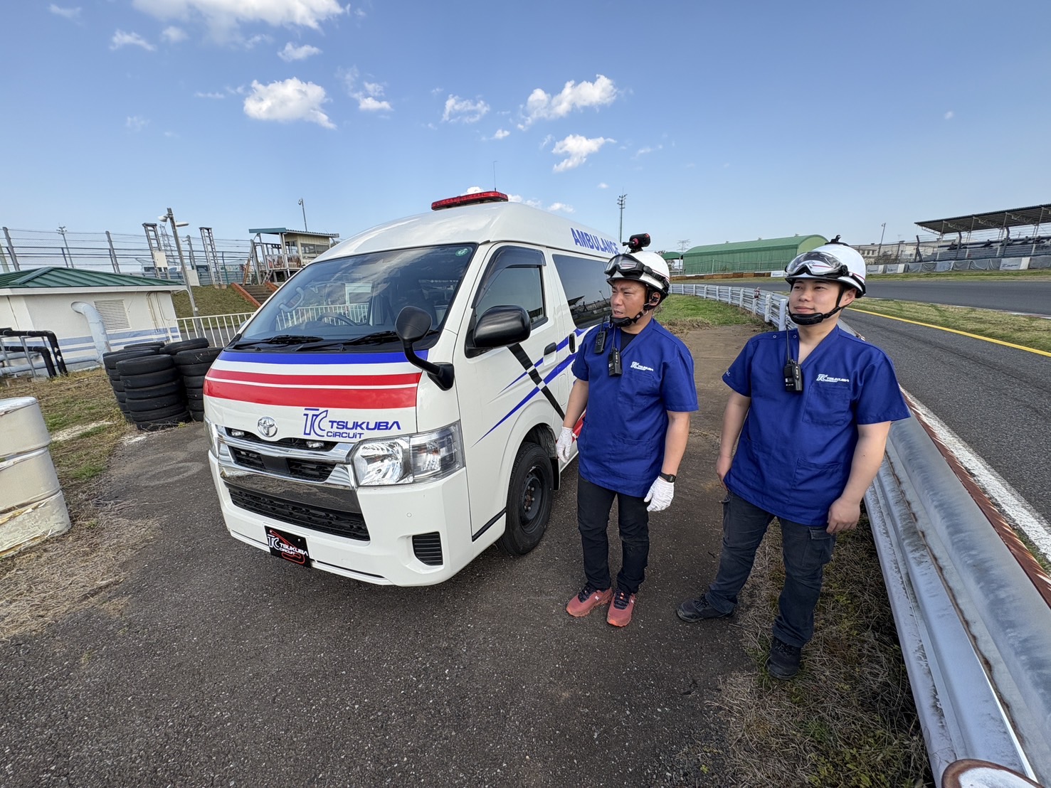 バイクレース 救急車運用