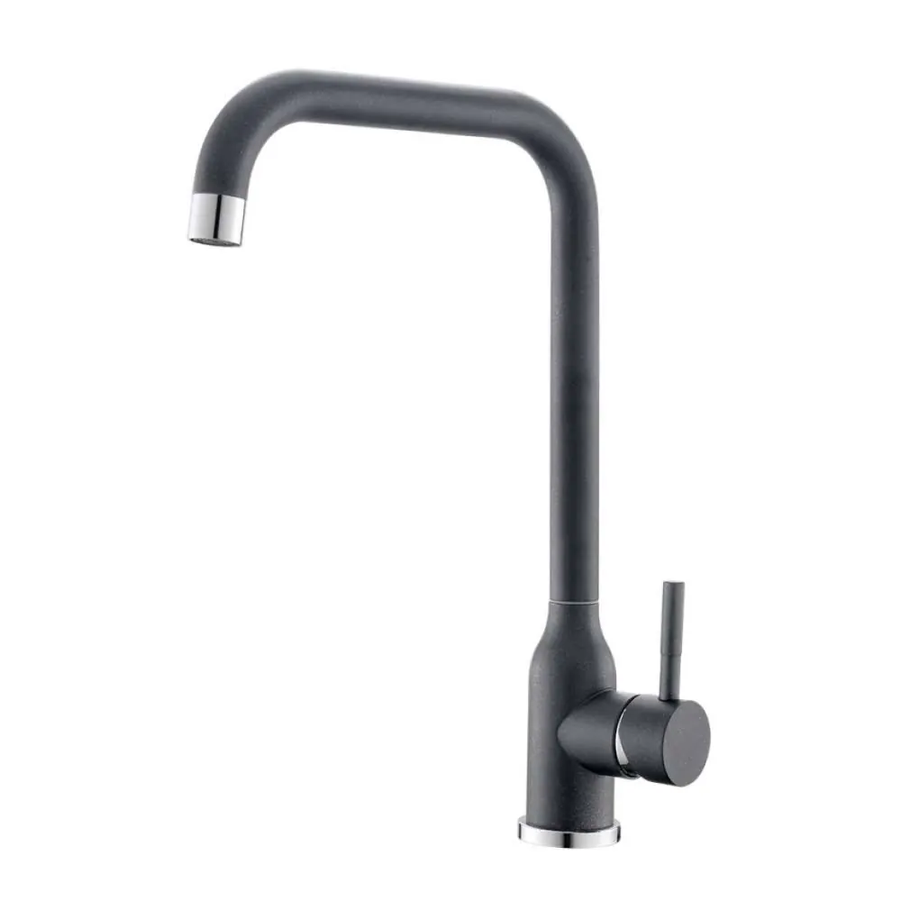 სამზარეულოს ონკანი  Black Chrome Kitchen Faucet — Design Line