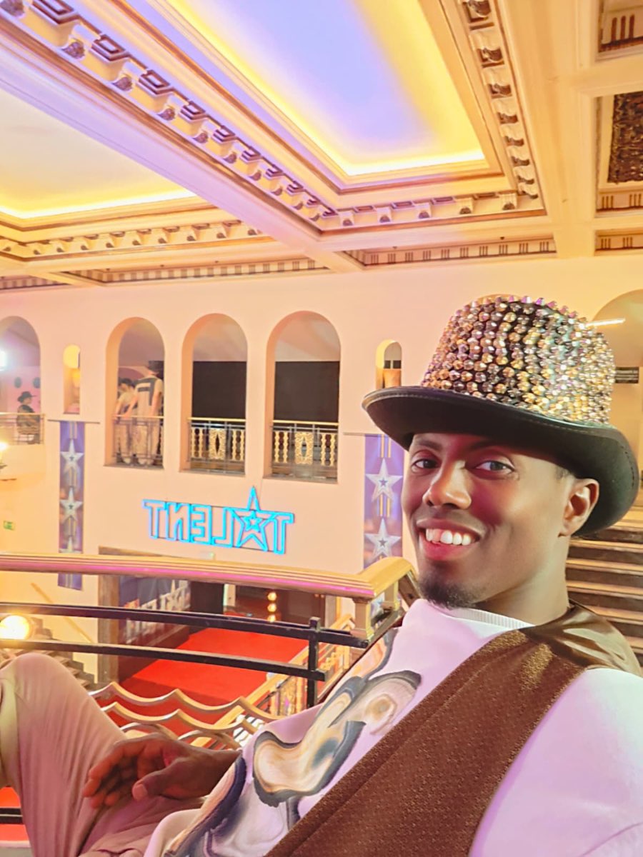 Professional Circus Performance - The King of Balance The King of Balance performing spectacular circus show with rolla bolla balance act on stage