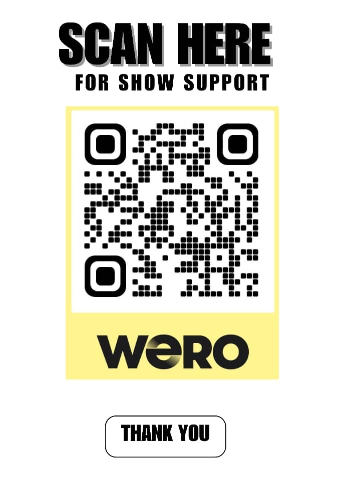 Scan to donate via Wero - The King of Balance Wero QR code for show support donation