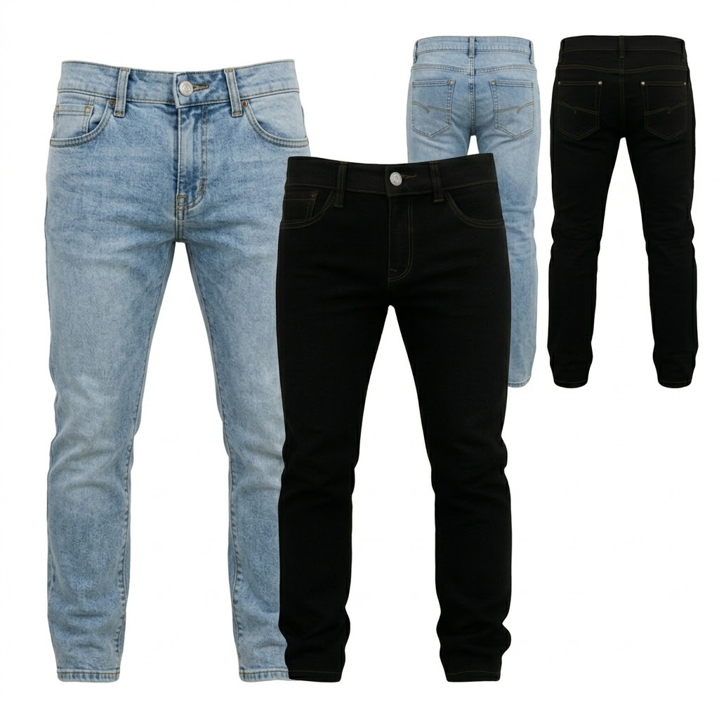 Calça Jeans que veste bem de verdade