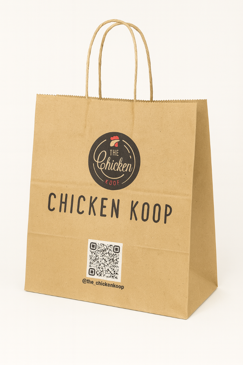 Custom branded paper bag example 15