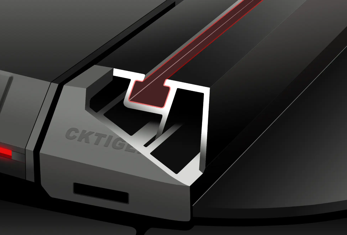 Compatible with integrated guide rails