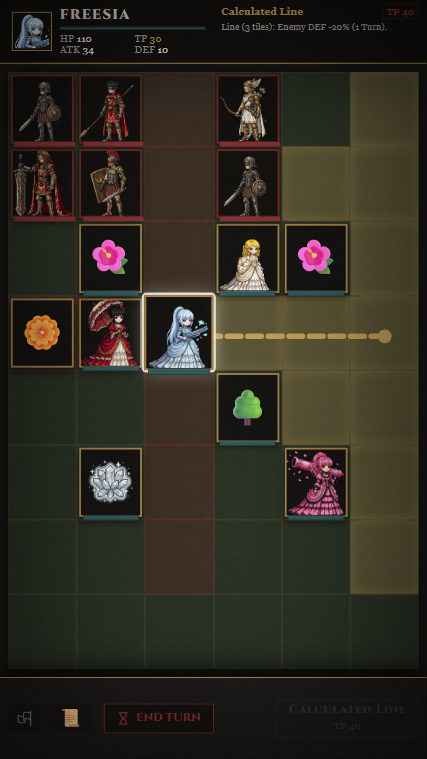 Fantaroids Garden Gameplay Interface