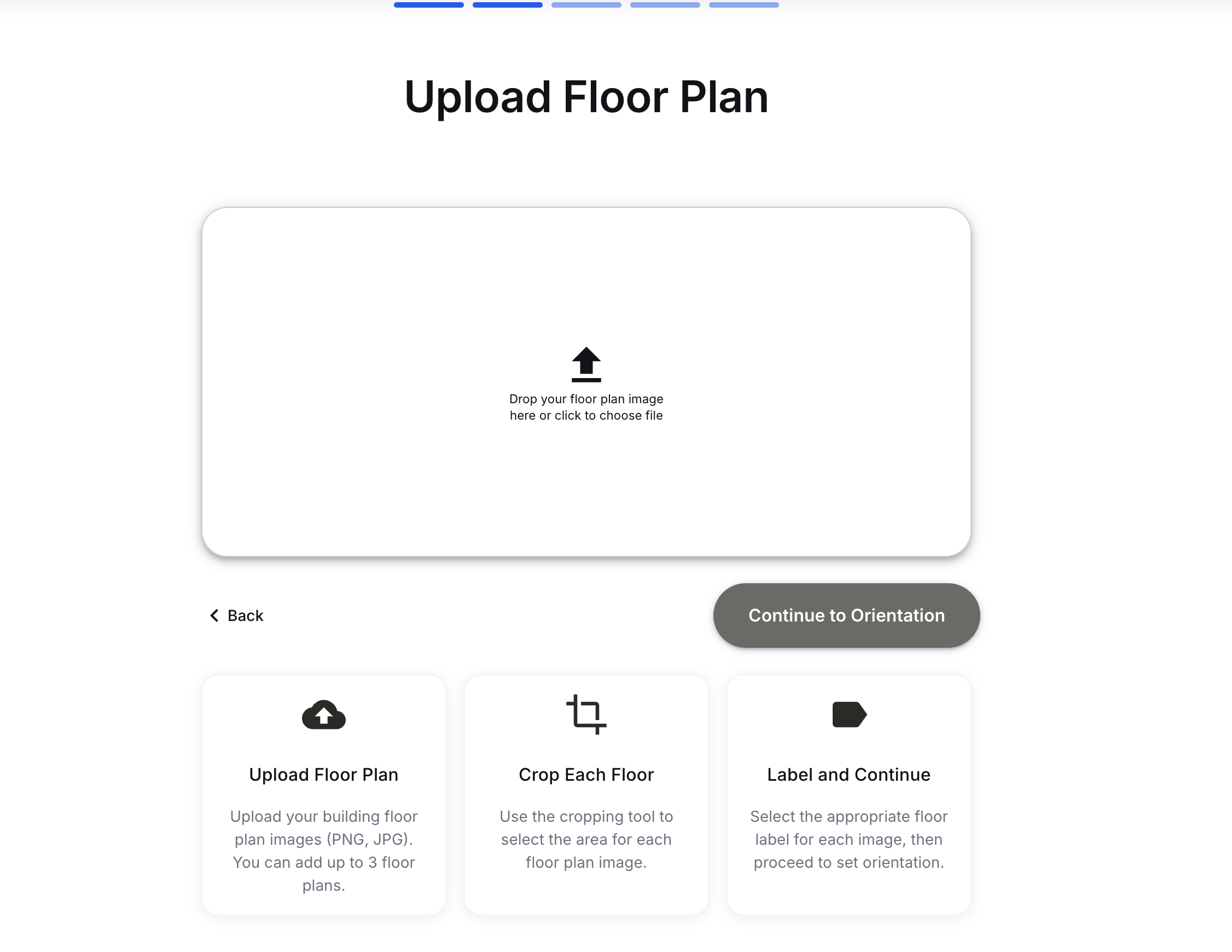 Floor Plan Upload