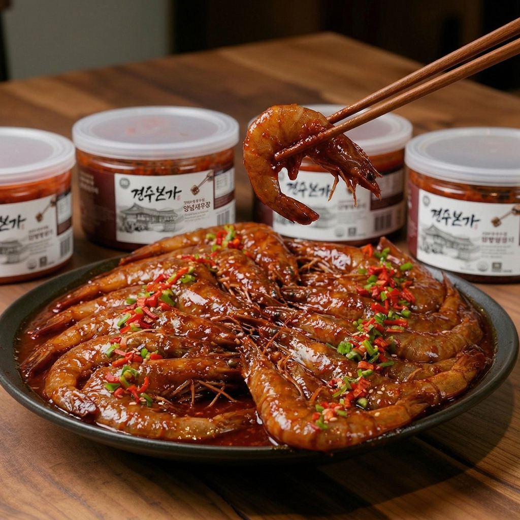 경주본가 양념새우장