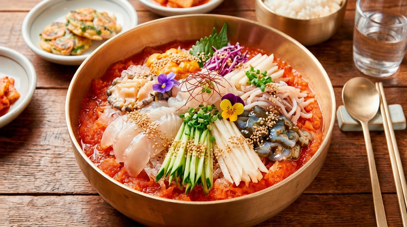 해산물 물회