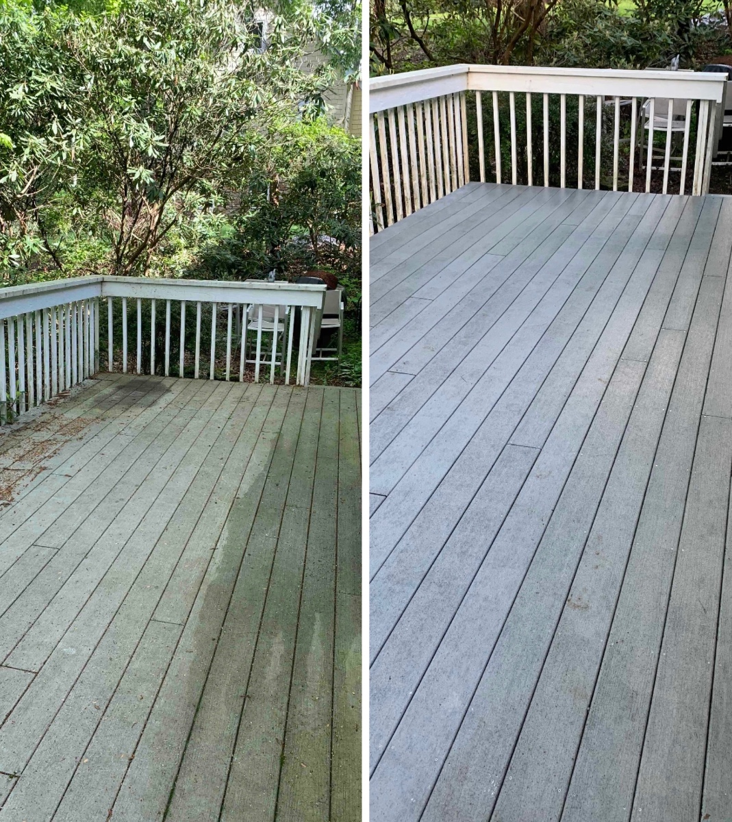 House Siding Clean - Deep Gap