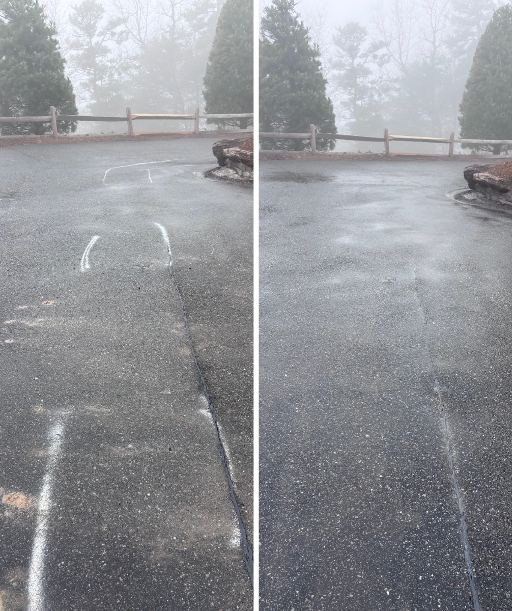 Driveway Cleaning - Before & After