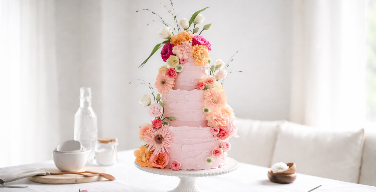 케이크 만들기 과정