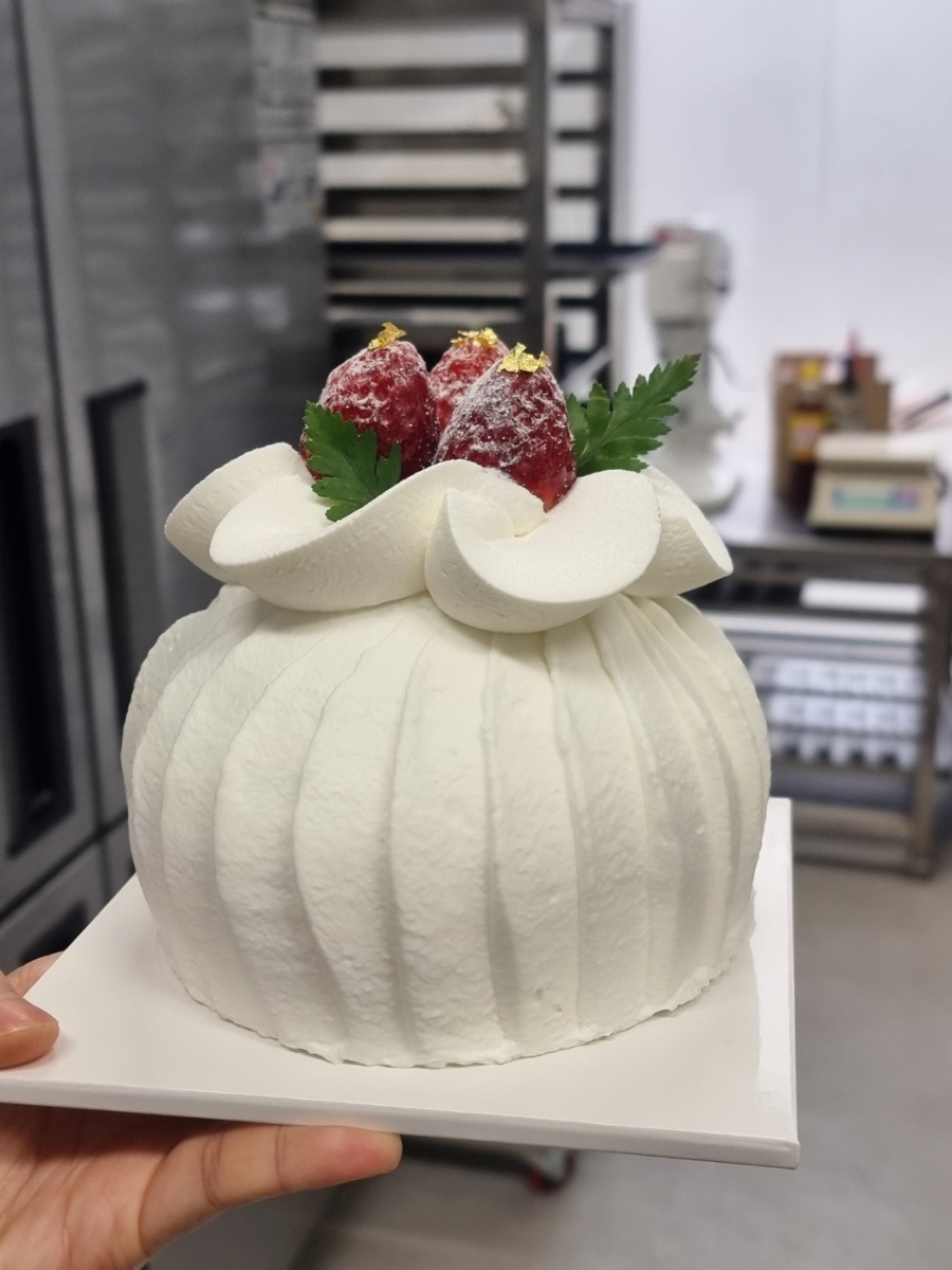 생크림 케이크 미니