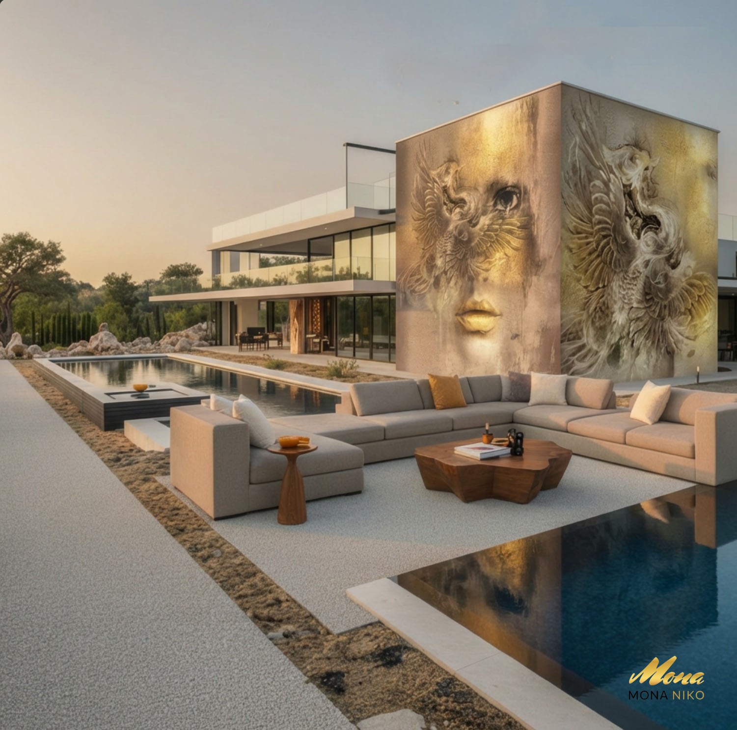 The Modern Villas by Mona Niko