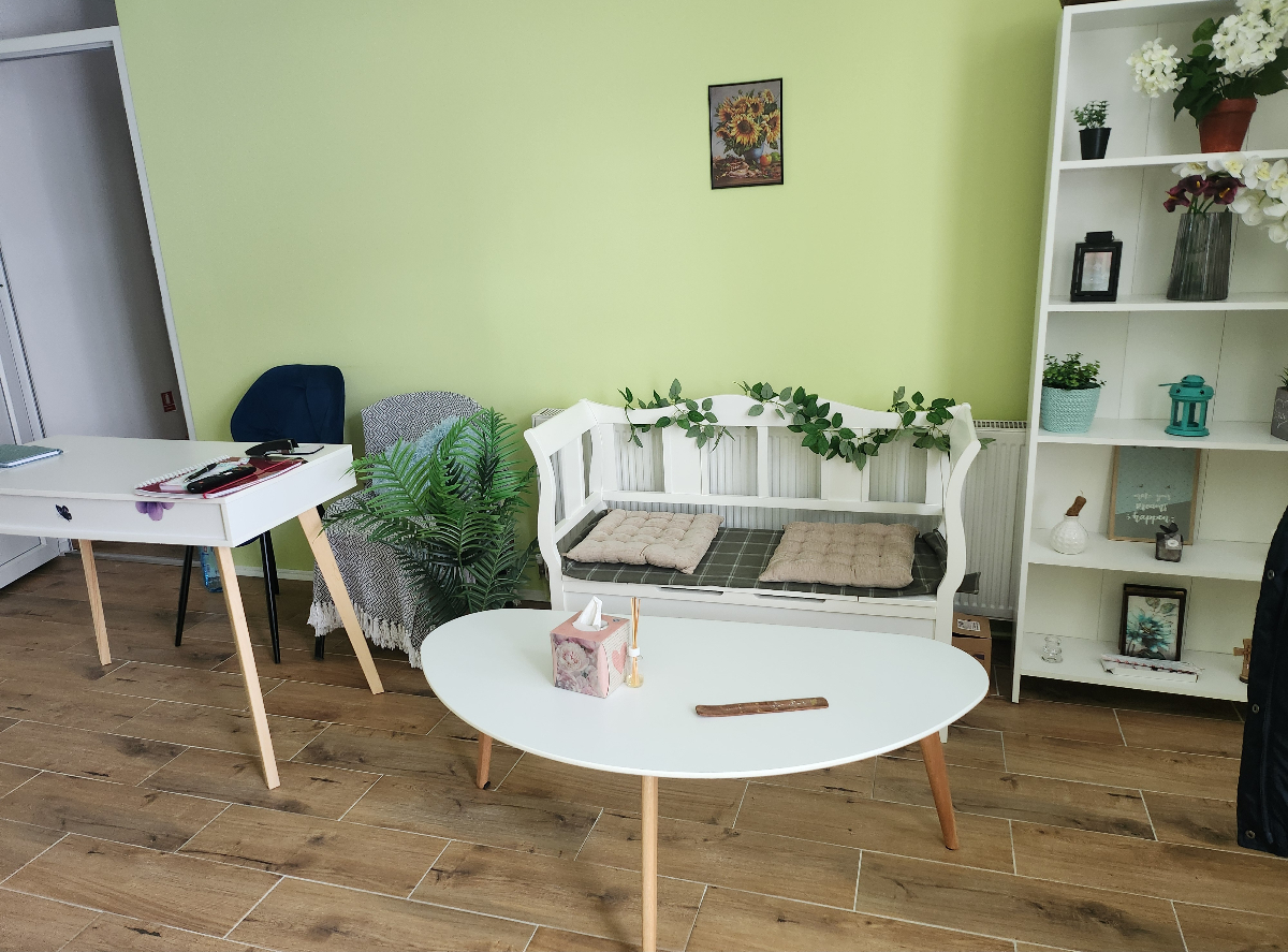 Interior real Velvet 1 Studio - recepție elegantă