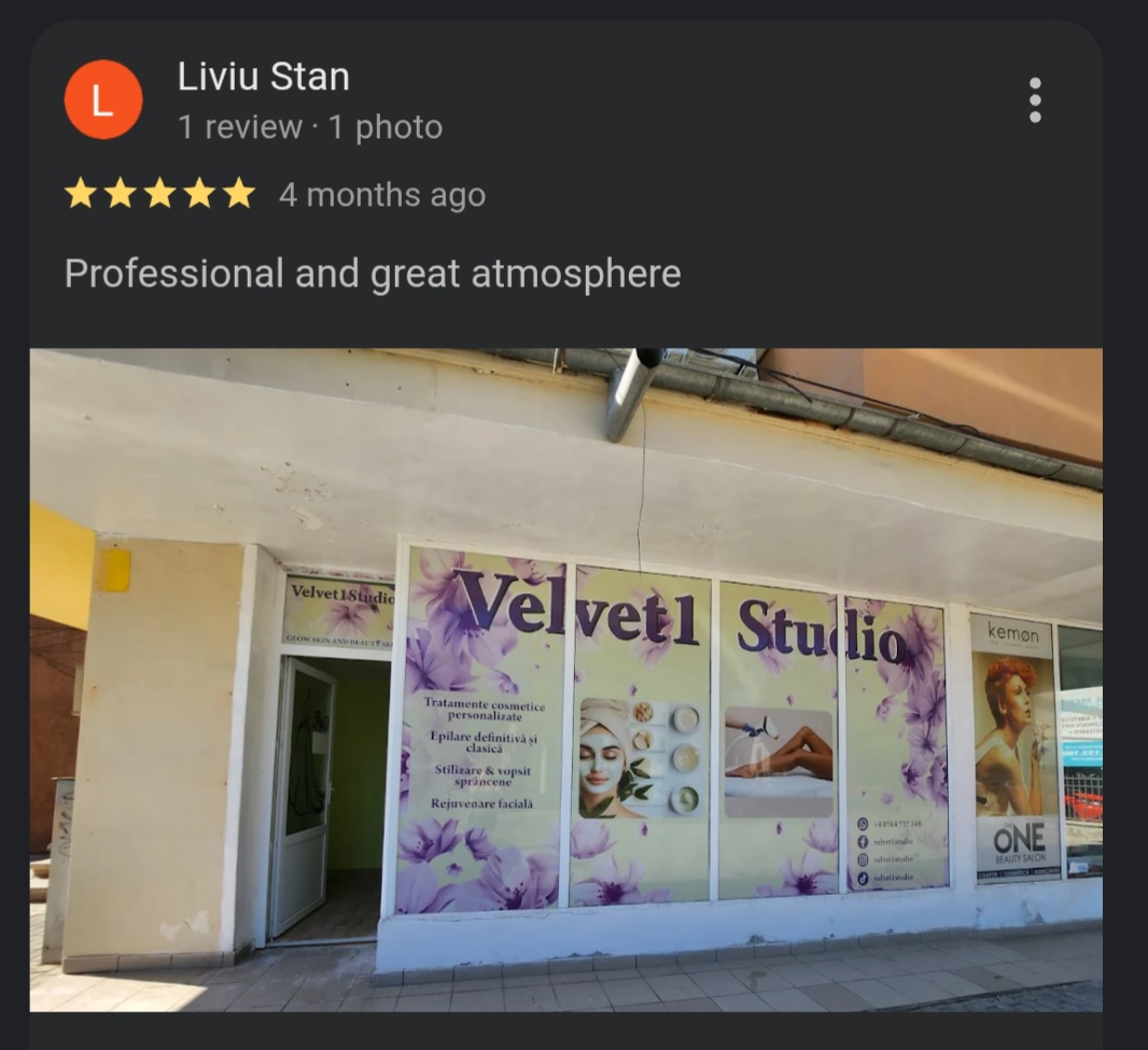 Review client Velvet 1 Studio 4