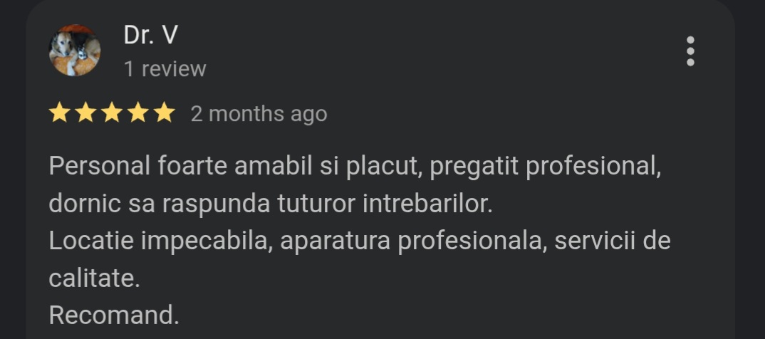 Review client Velvet 1 Studio 1