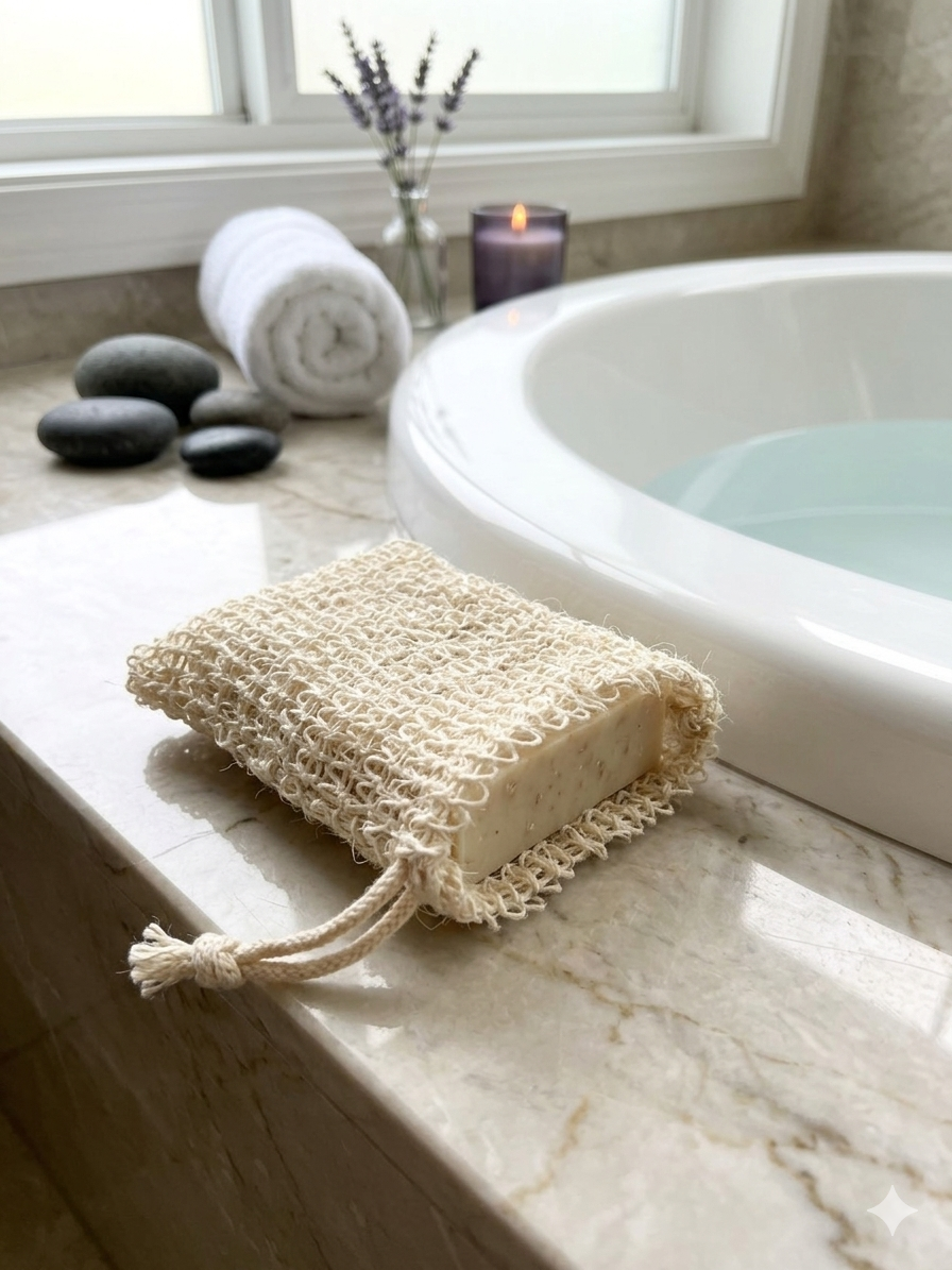 Sisal Soap Scrubber