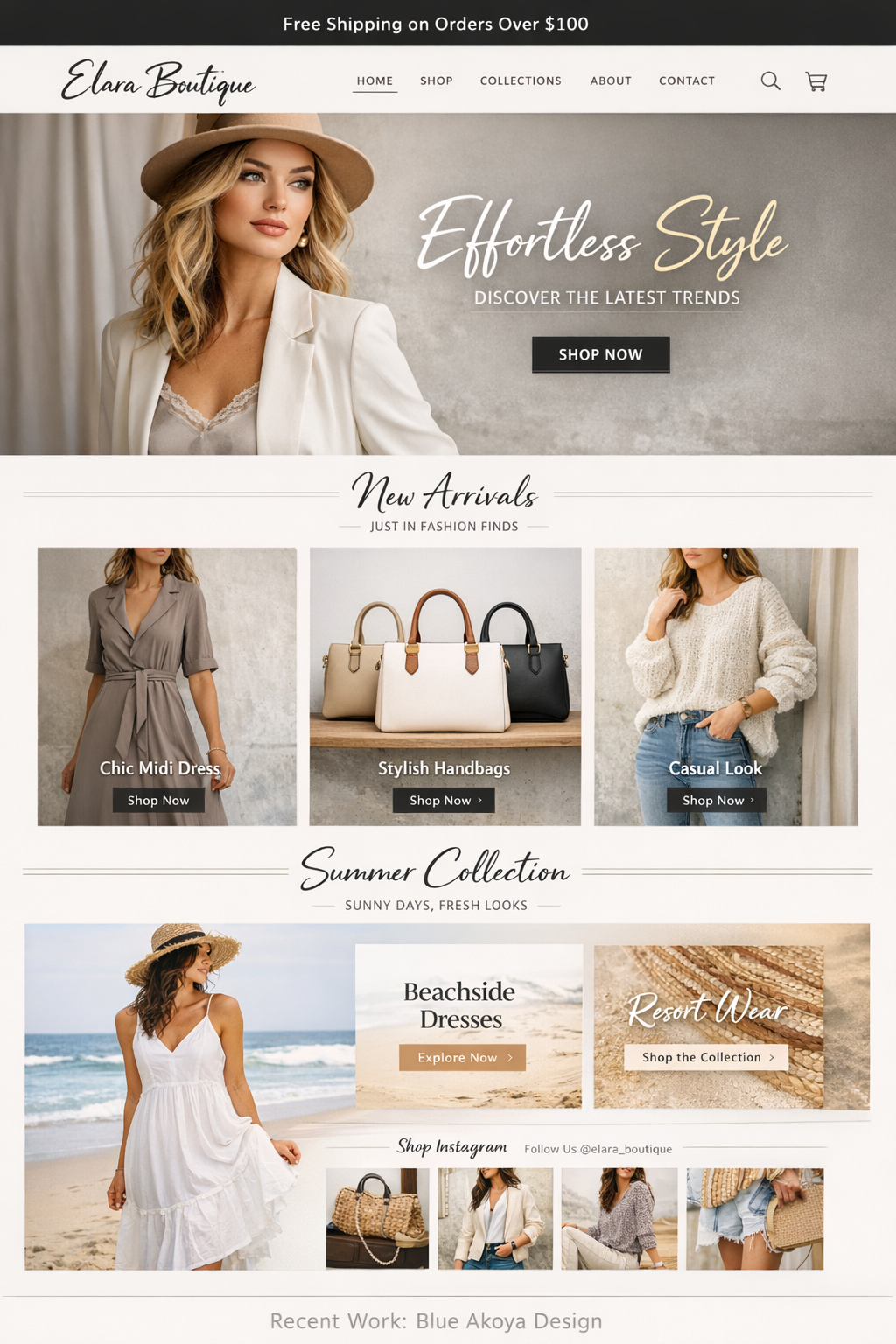 Boutique Fashion Store