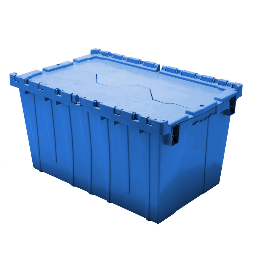 Better Than Boxes plastic moving tote dimensions - 27x17 top, 24.5x14.5 bottom