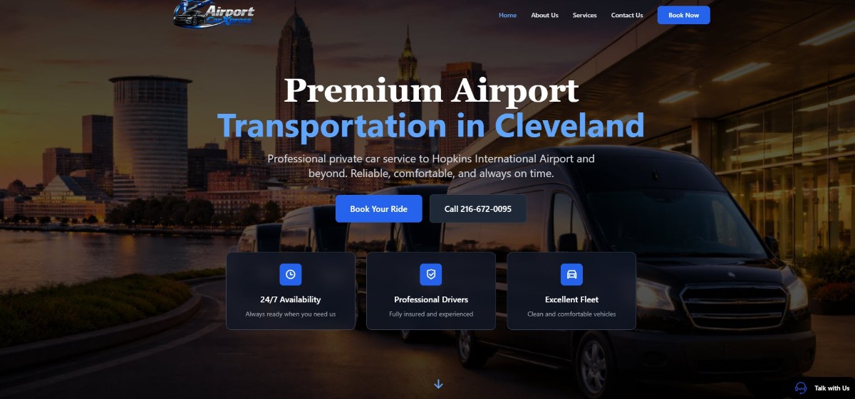 Airport Car Xpress Website