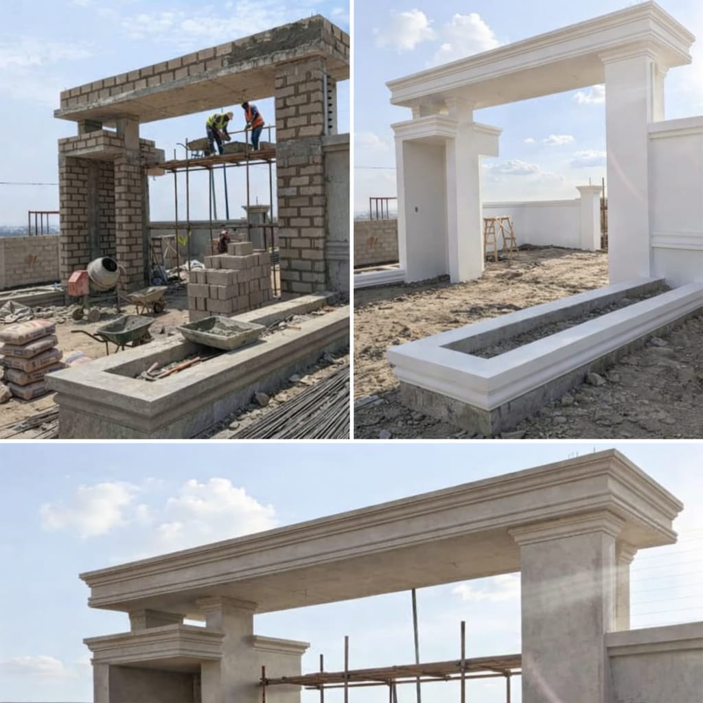 Rénovation bâtiment à Lubumbashi RDC - Groupe Les Bâtisseurs SARL
