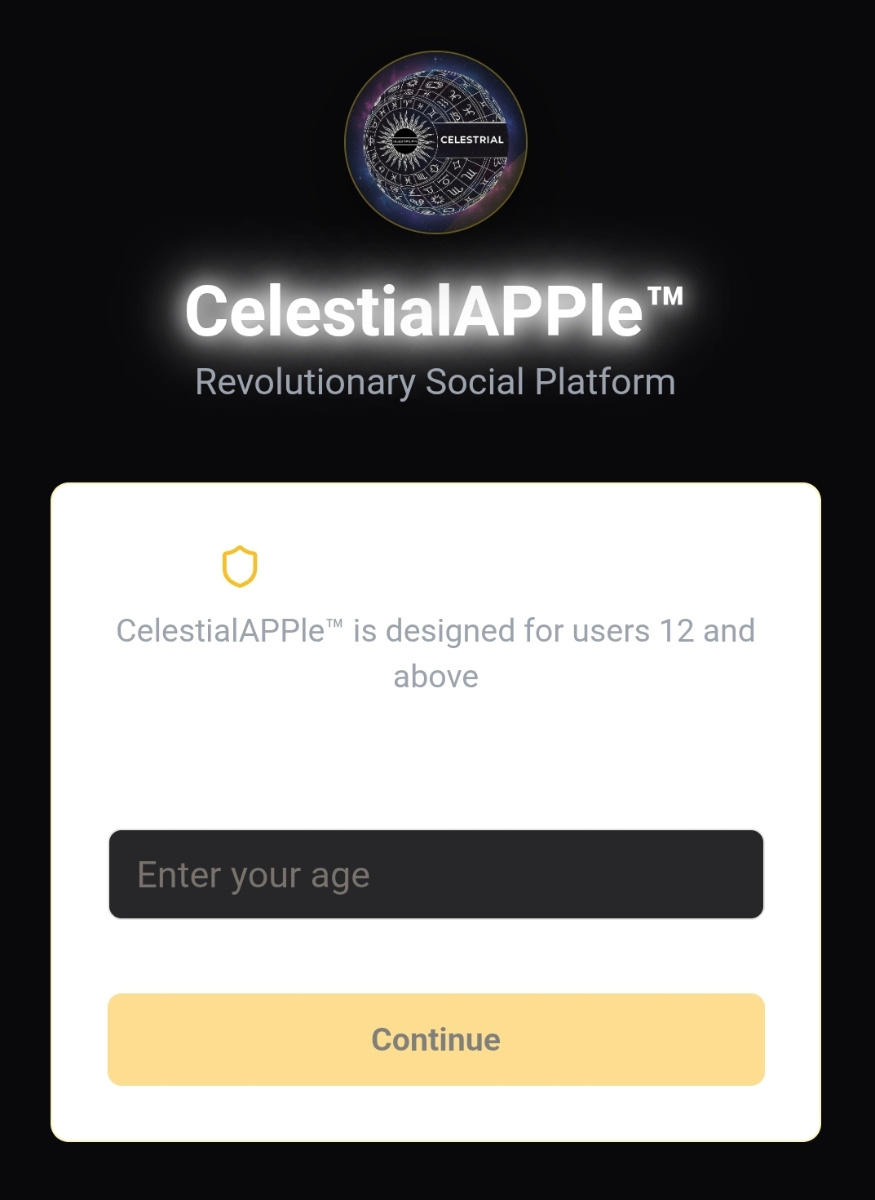 Celestrial App Preview