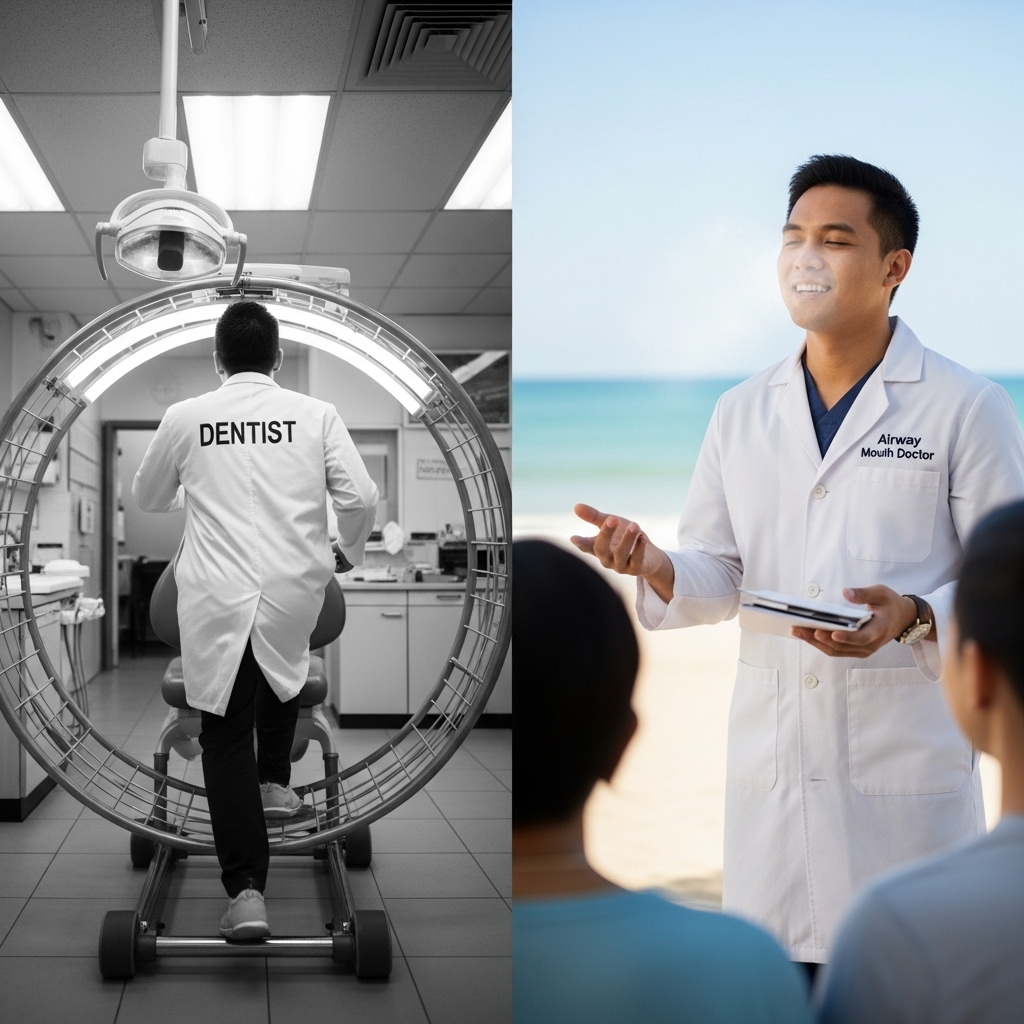 Liberation from the hamster wheel — from dentist to Airway Mouth Doctor