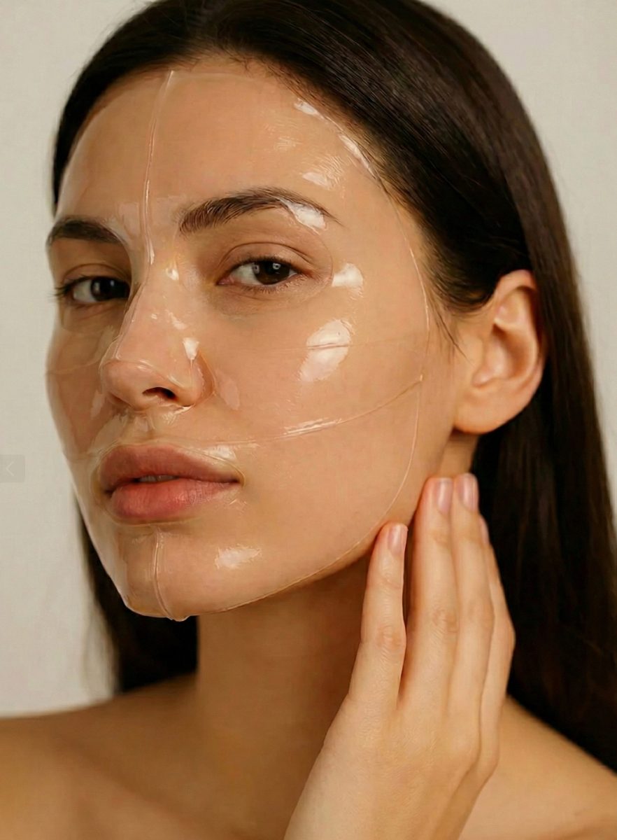 Glutathione brightening hydrogel mask for tone-up care Korean skincare manufacturer
