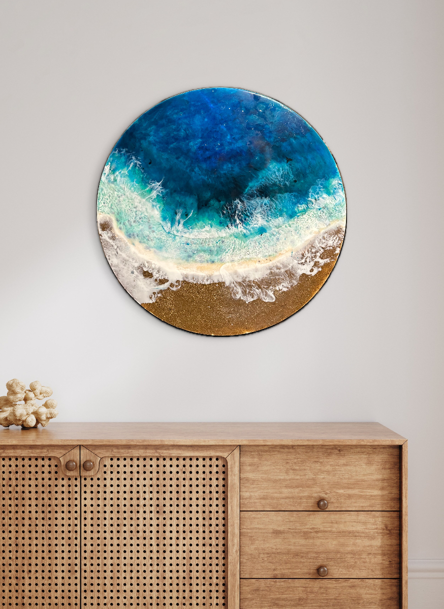 Cuadro Ocean Art – Soplo de mar, brisa y arena