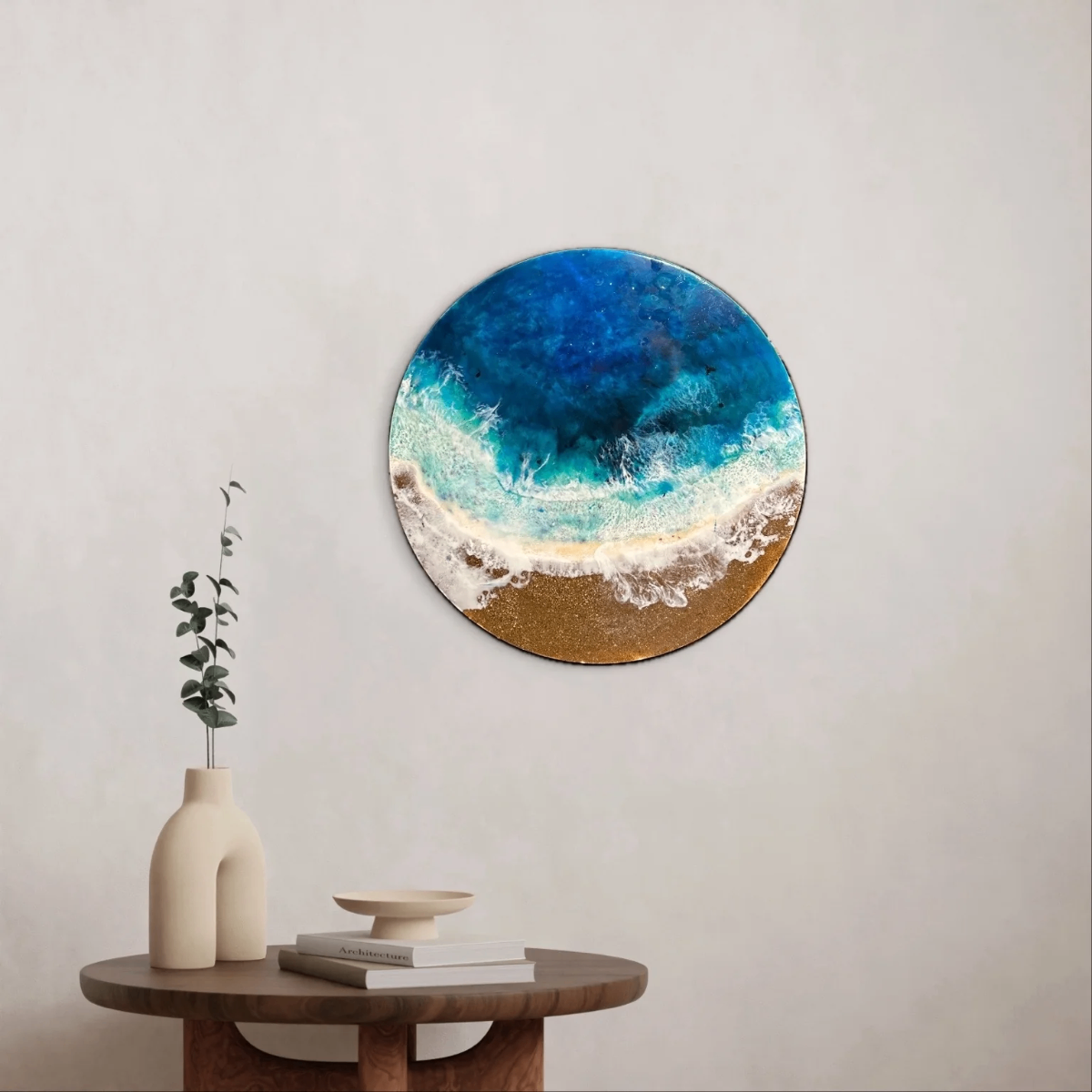 Abrazo entre mar y arena