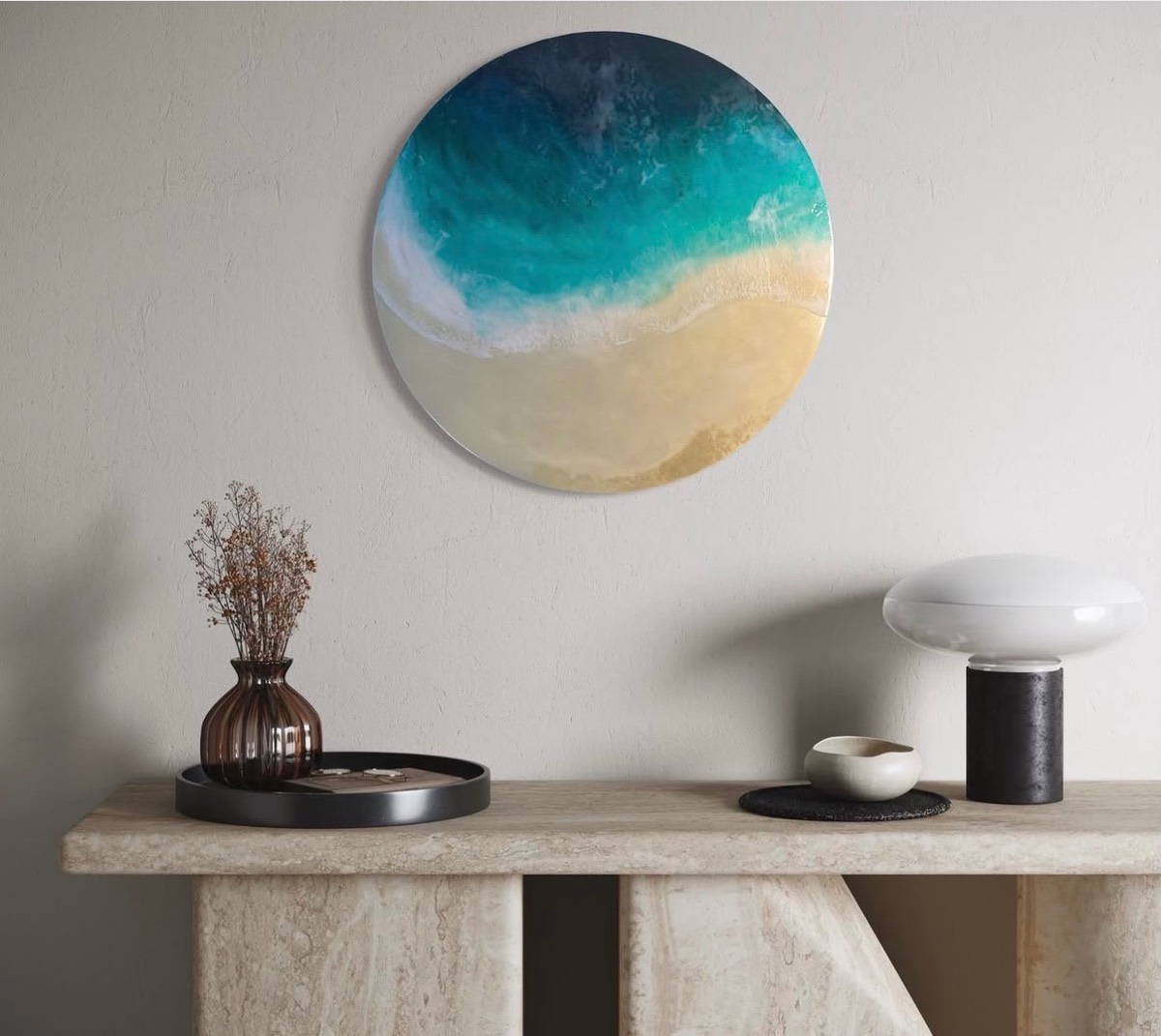 Cuadro Ocean Art – Entre calma y profundidad