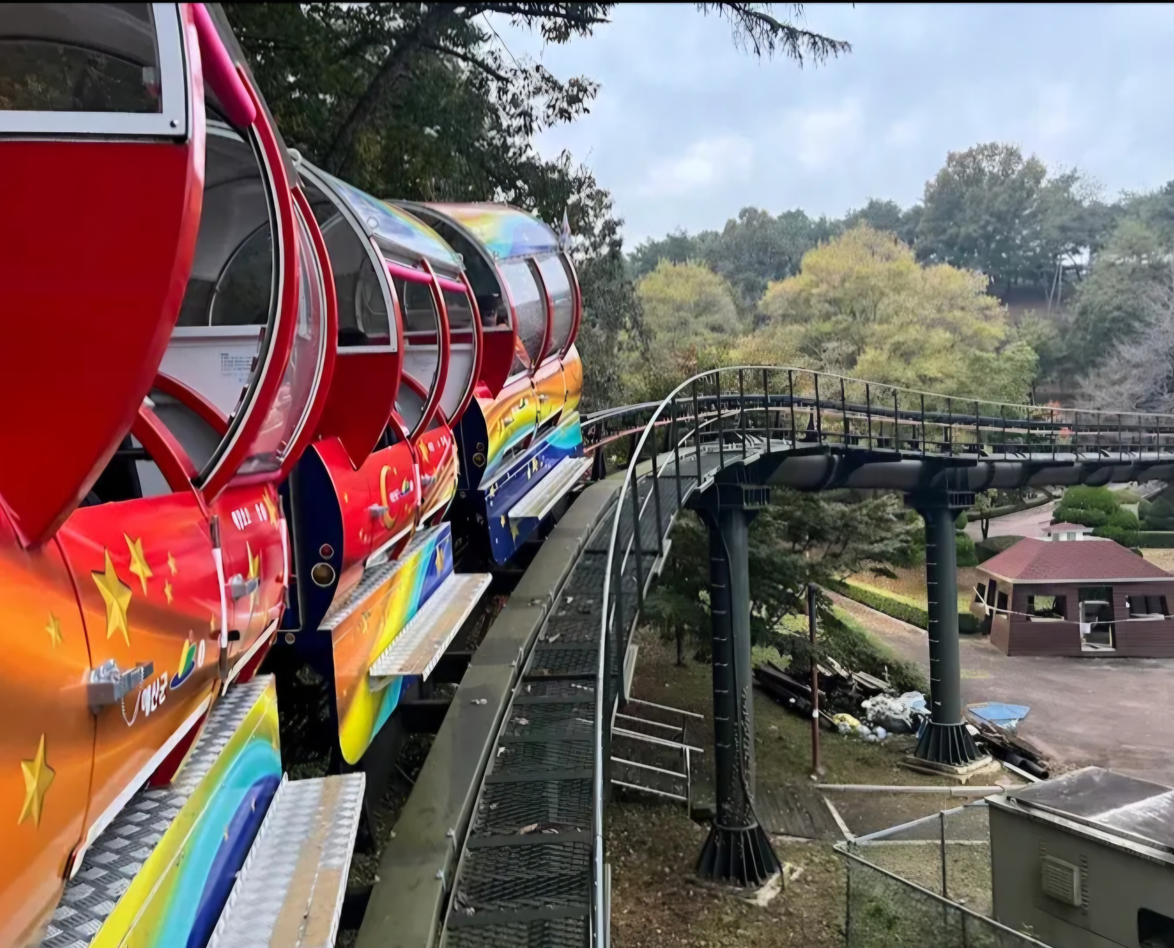 예당호 모노레일 풍경