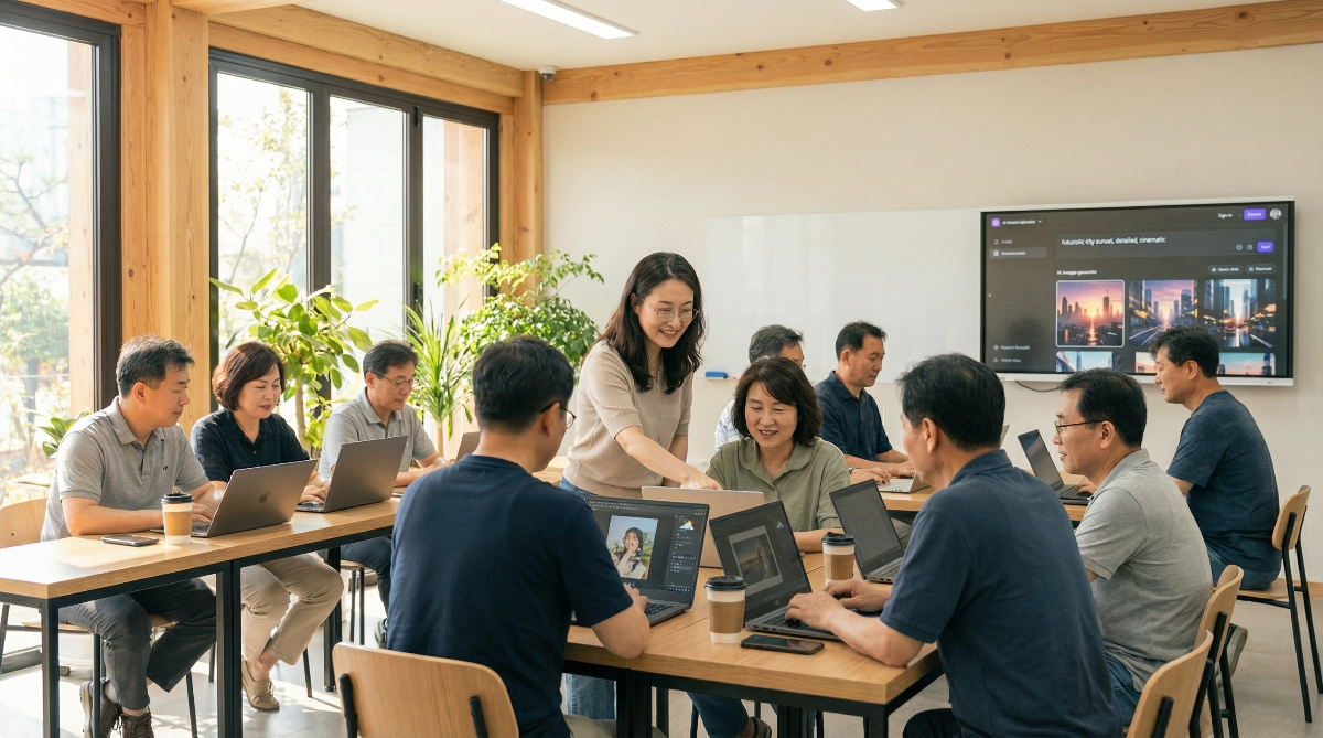 이미지 편집 & 영상 콘텐츠 제작 과정