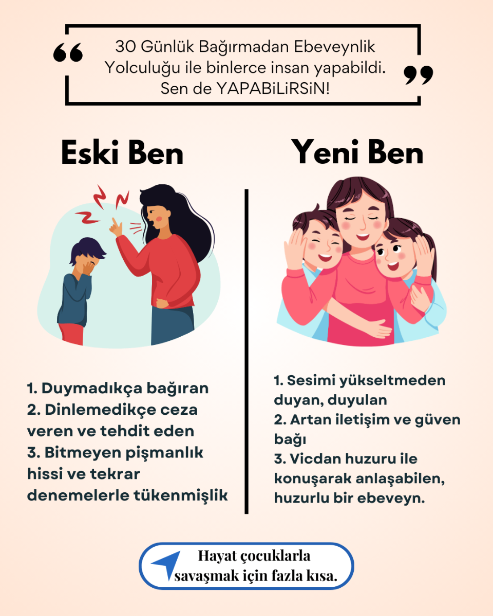 Eski Ben vs Yeni Ben - Sakin Ebeveynlik Dönüşümü