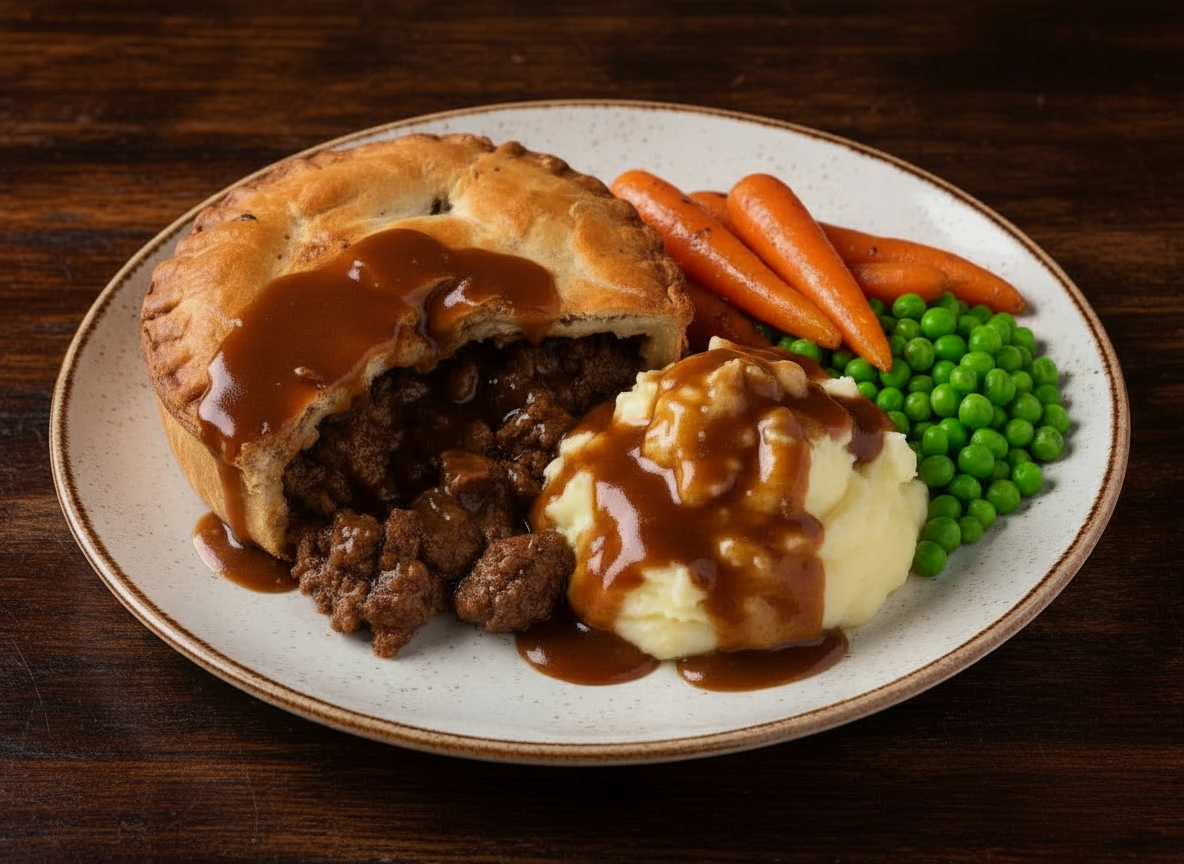 Steak and Kidney Pub Pie