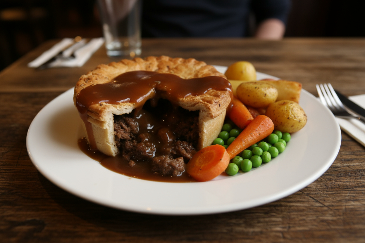 Minty Lamb Pub Pie