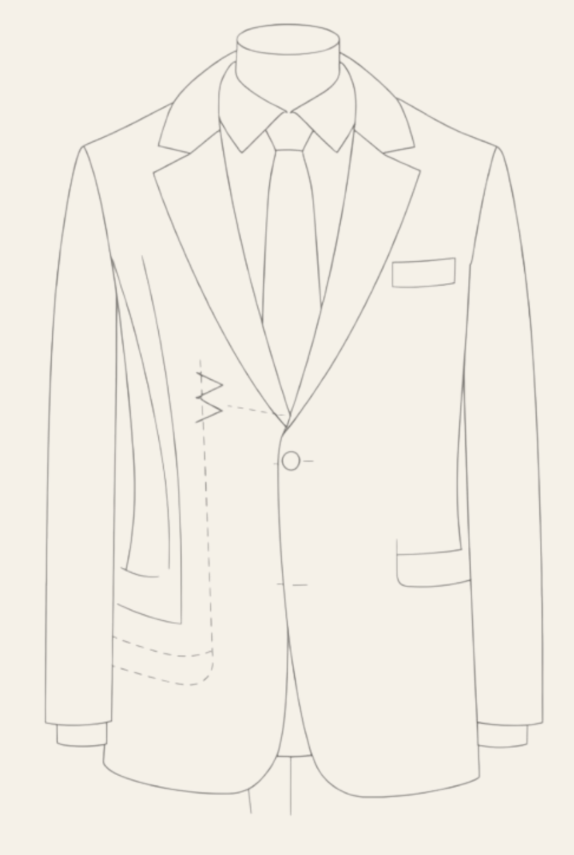 Construction de veste