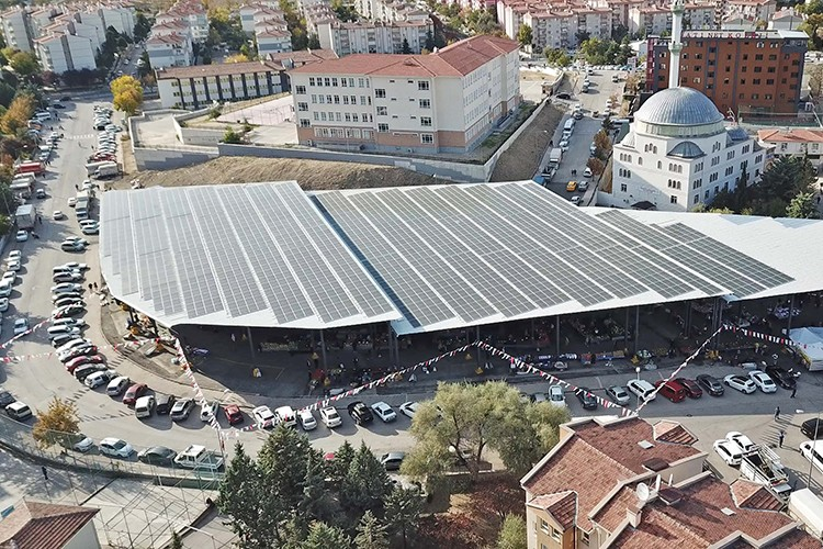 Ankara Yeni Mahalle Belediyesi Batı Sitesi Pazar Yeri GES 1000 kWp