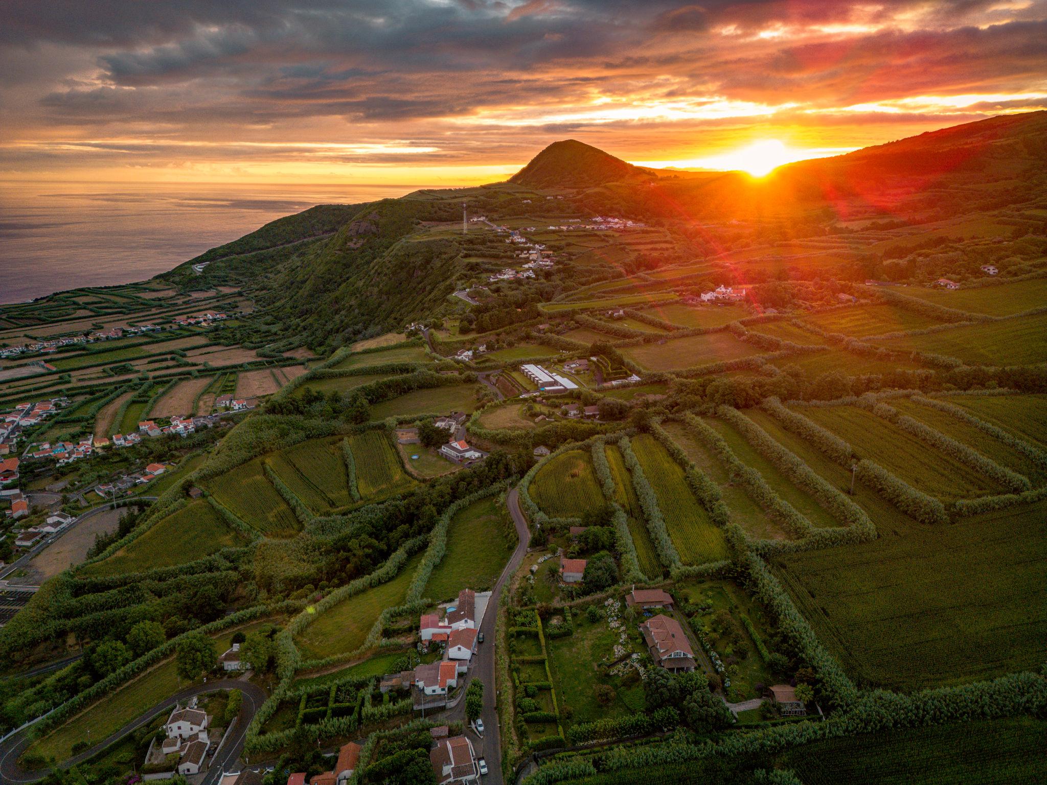 Sunrise at Ponta da Madrugada — first sunrise in Portugal