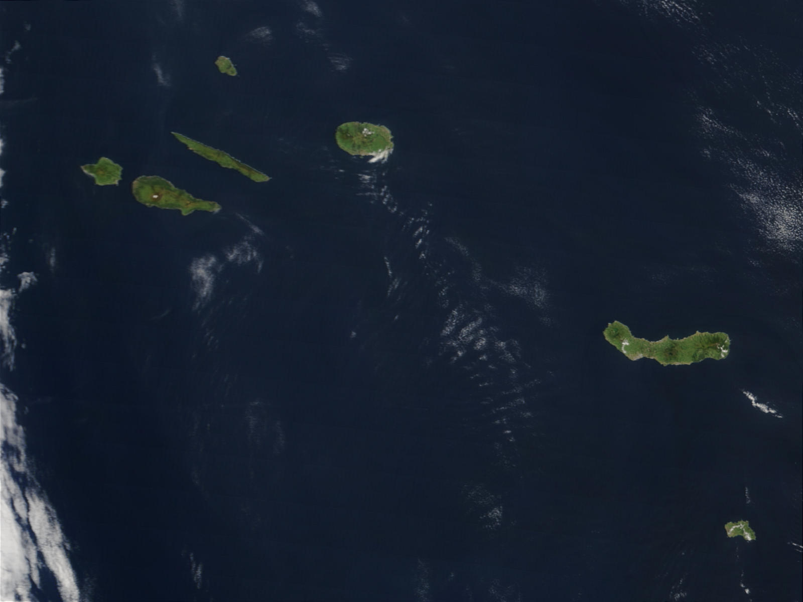 The Azores archipelago — 9 volcanic islands in the Atlantic Ocean