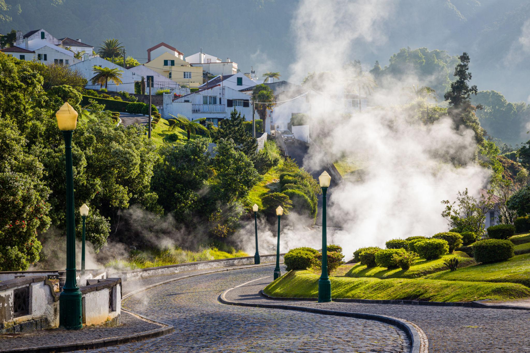 Furnas thermal valley — São Miguel, Azores