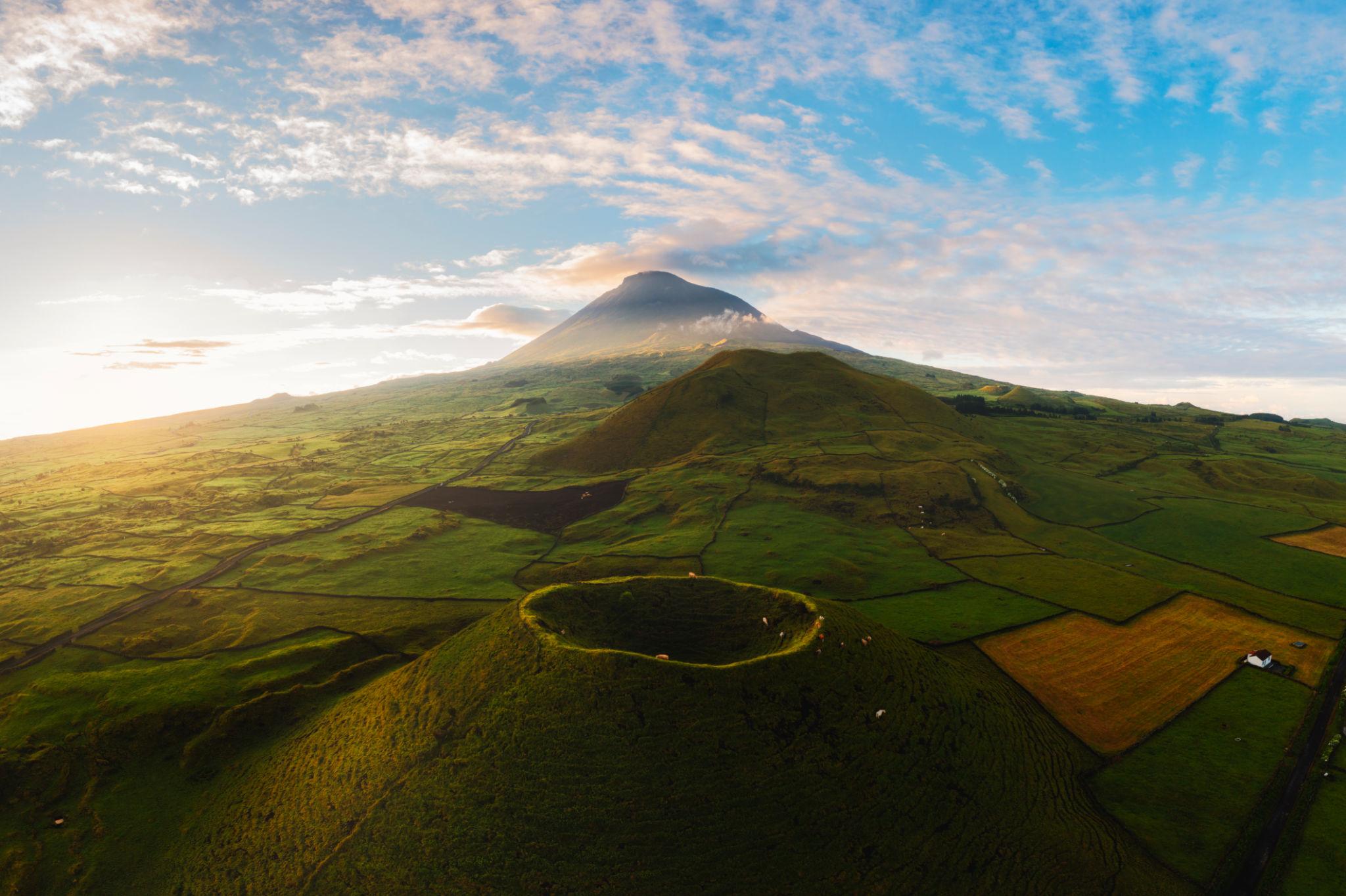Pico island — Portugal's highest mountain and UNESCO vineyard landscape, Azores