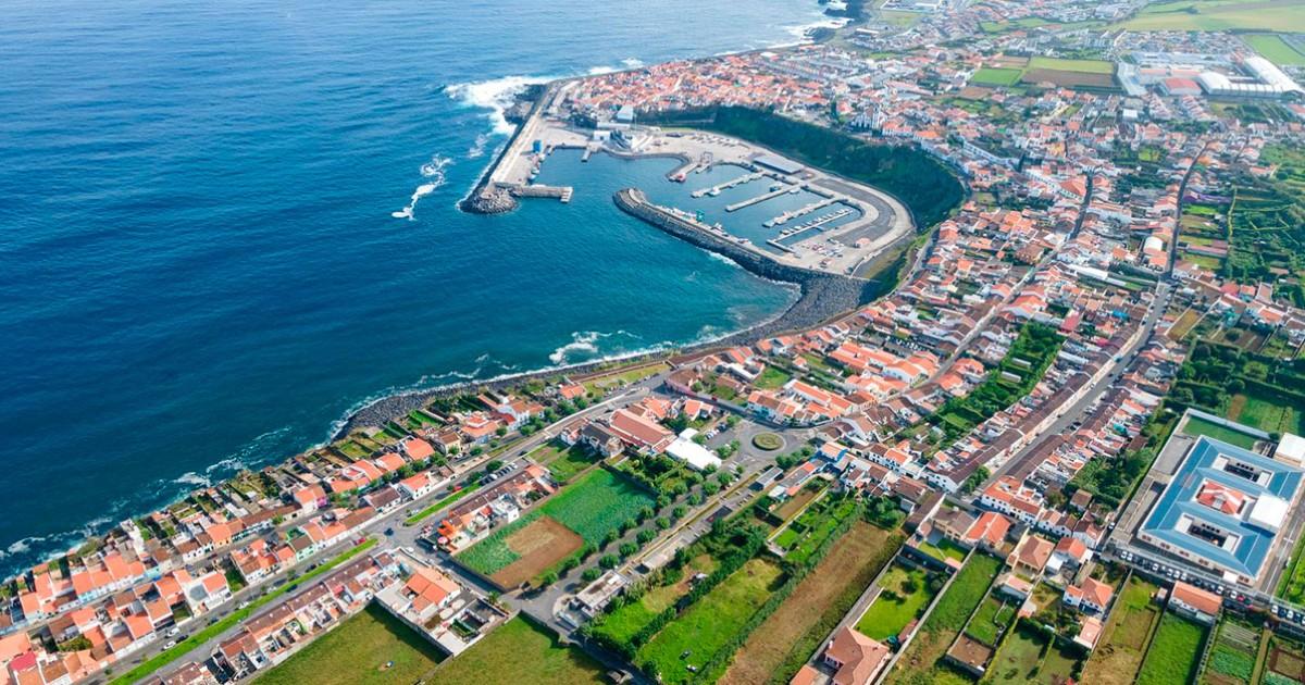 Rabo de Peixe fishing village — São Miguel, Azores filming location for Turn of the Tide