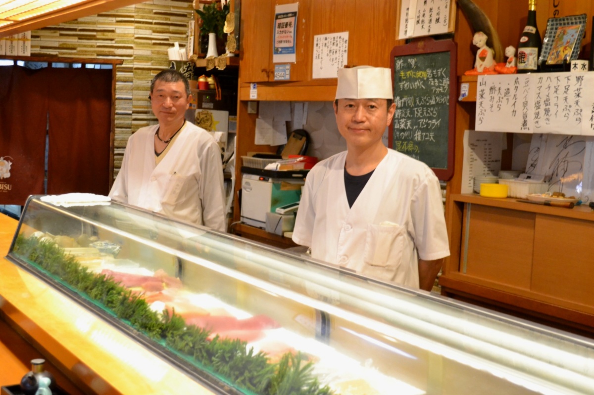 金沢港直送の旬のネタ