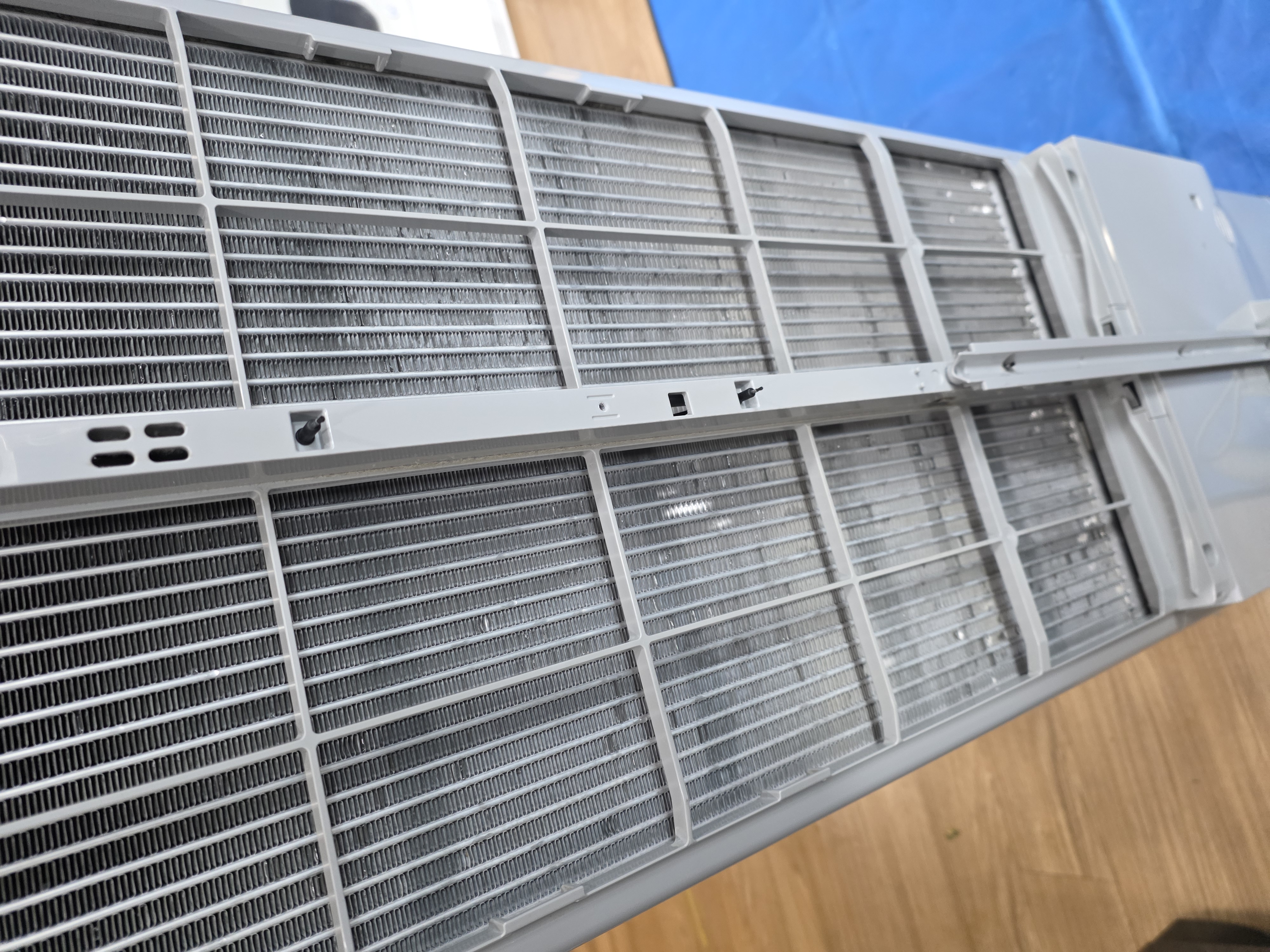 스탠드 에어컨 드럼 세척 세척 전