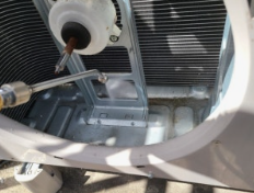 실외기 고압 세척 세척 후