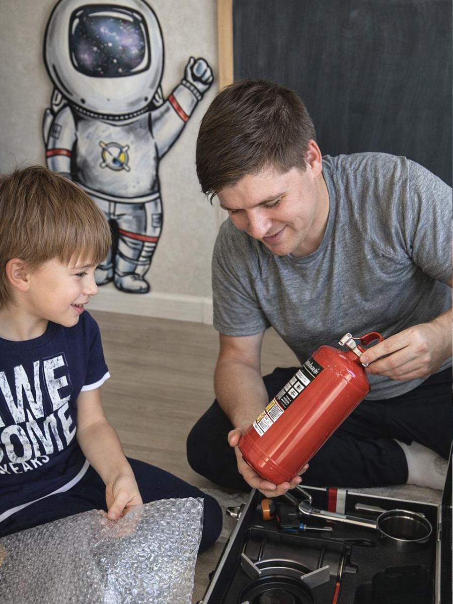 Обучение с огнетушителем